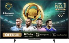 B0CZTZW1MS-Hisense Smart TV QLED 65" 4K Google TV Dolby Atmos