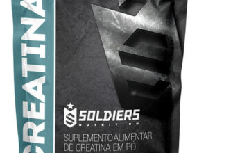 MLB-26989230-Creatina Monohidratada 600g 100% Pura Soldiers Nutrition
