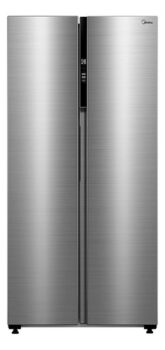 MLB24005657-Geladeira Frost Free Side By Side 442l Cor Inox Midea Cor Prateado