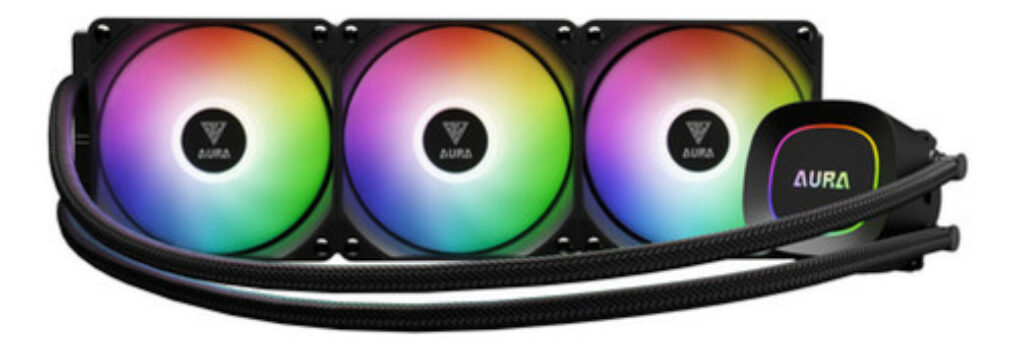 MLB49655717-Water Cooler Gamdias Aura Gl360 Lite Preto Argb Am5 Lga 1851