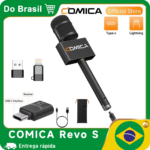 1005009401947940-COMICA Revo S Microfone Sem Fio Condensador para Smartphone