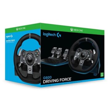 21098132362-Logitech G920 Driving Force Volante Gamer para Xbox One e PC