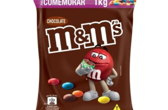 23596296962-M&m's Chocolate Leite Comemorar 1kg