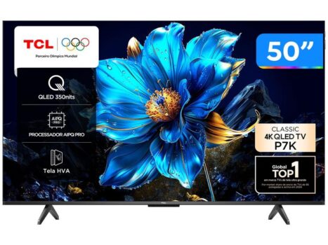 240144700-TCL Smart TV QLED P7K 50" UHD Google Assistente