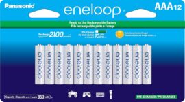 B00JHKSMG8-Pilha Aaa Recarregável Pré-Carregada Panasonic Bk-4Mcca12Fa Eneloop Pacote Com 12