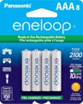 B00JHKSMIG-Eneloop Panasonic BK-4MCCA8BA Pilhas AAA Ni-MH 800mAh 2100 Ciclos (8 unids)