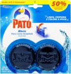 B07FPWV1F6-Pato Bloco Sanitário Caixa Acoplada Marine 2x40g