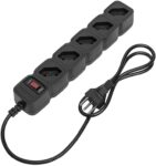 B08BKZCHGM-Intelbras EPE 205 Protetor Eletrônico 5 Tomadas Preto