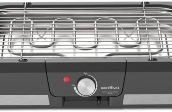 B0CWLKTCL6-Churrasqueira Elétrica Britânia BCQ40 220V Menos Fumaça