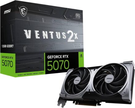 B0DX7JJ87N-Msi Geforce Rtx 5070 12G Ventus 2X Oc