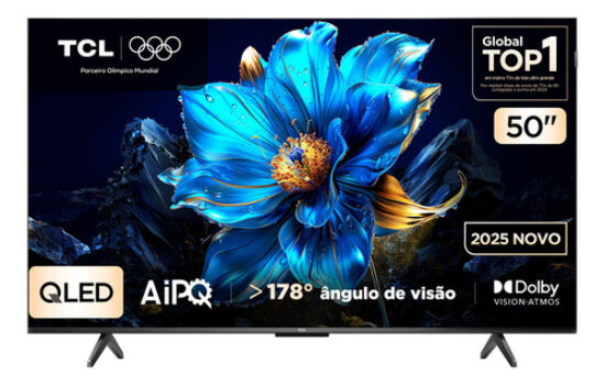 MLB48957057-Tcl Qled Smart Tv 50 50p7k 4k Uhd Google Tv