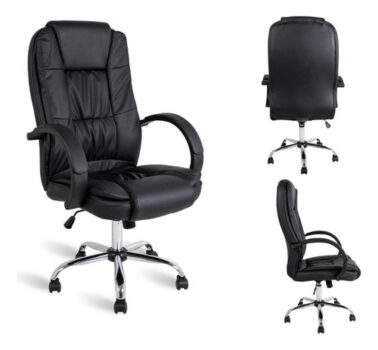 MLB49755994-Cadeira De Escritório Presidente Ergonômica Premium