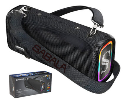 MLB5134627558-Sabala DR-908 Caixa de Som Bluetooth 120W 20800mAh USB Rádio