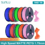 1005008888469068-Sunlu Filamento PETG Fosco Alta Velocidade 1.75mm 10KG