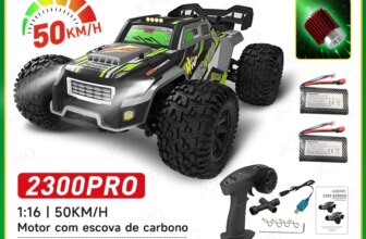 1005009212220291-Carrinho de Controle Remoto Moster Truck JCMO Off Road 4x4