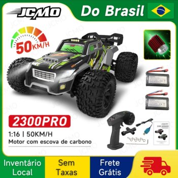 1005009212220291-Carrinho de Controle Remoto Moster Truck JCMO Off Road 4x4