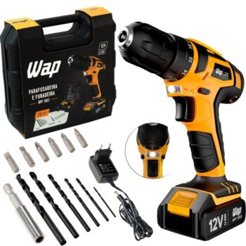 12387412163-Wap Furadeira Parafusadeira BPF 12K3 3/8" 12V