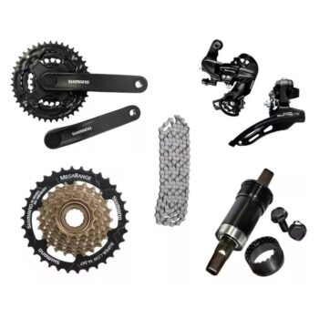 20197794985-Shimano Tourney Kit Transmissão Relação Completa Bike 21 velocidades