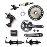 22798195238-Kit Transmissão GTS 12V 1x12 1x11 C/ Corrente + Cassete 11x50 + Pedivela 34D