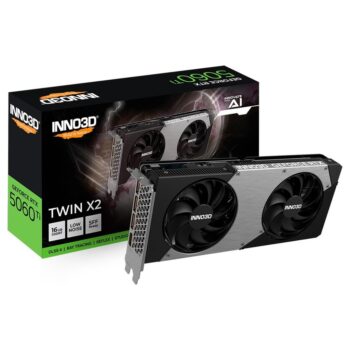 23098547026-Placa de Vídeo Inno3d Geforce Rtx 5060 Ti 16GB GDDR7 128bits