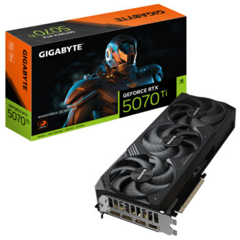 23494399332-Gigabyte GeForce RTX 5070 Ti Windforce 16GB GDDR7 256-bit