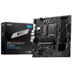 23499116190-Placa Mãe MSI Pro B760M-P DDR4 LGA1700