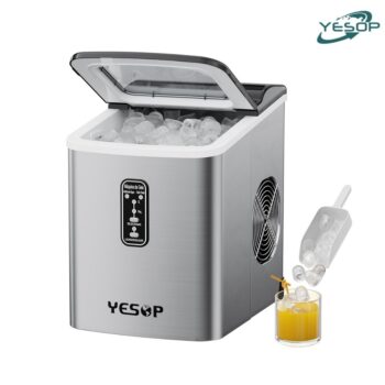 27586196980-YESOP Máquina de Gelo Automática Inox 12KG/24H