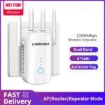 4000788865225-Comfast Repetidor Wi-Fi Banda Dupla 1200mbps 2.4G/5GHz