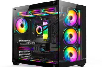 579127-Gabinete Gamer Hyrax HGB740 Mid Tower ATX Vidro Temperado