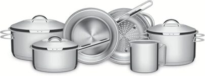 B076B9N81Q-Tramontina Jogo de Panelas Solar 6 Peças Inox