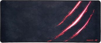 B07K11FVBY-Havit Mouse Pad Grande 70x30cm Gamer Hv-Mp861 Movimento Suave Costurado Preto