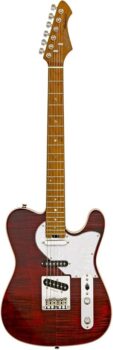 B08JYXSHZY-Aria Pro Ii 615-Mk2 Nashville Guitarra Ruby Red
