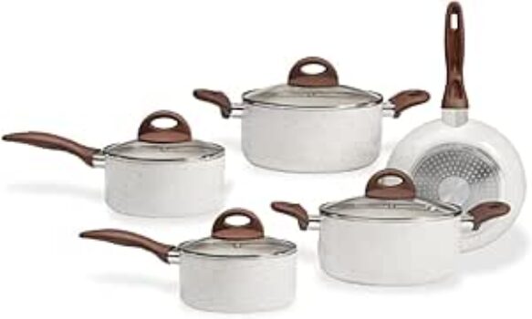 B08PG5VLBV-Brinox Jogo de Panelas Ceramic Life Indução 5 Peças Vanilla