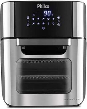 B08R91NTHY-Fritadeira Air Fryer Philco 12L Pfr2200P 220V