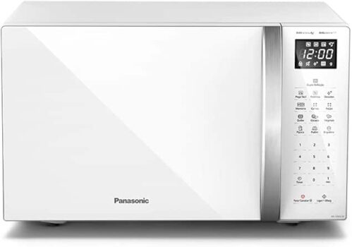 B0921H5SJV-Panasonic Micro-ondas 34L Branco 220v NN-ST65LWRU