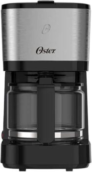 B093HGNHR2-Oster Cafeteira Inox Compacta 0.75L