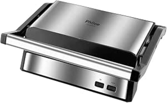 B0B7K8JCL6-Philco Grill PGR21PI Preto/Inox 1000W