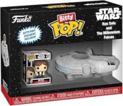 B0CQS1S9QW-Funko Pop! Bitty Ride: Star Wars - Han Solo With Millenium Falcon