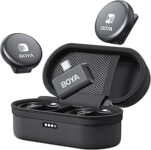 B0CX4WDRZK-Boya Omic-U Microfone Lapela Sem Fio Android Tipo C Cancelamento Ruído 5h