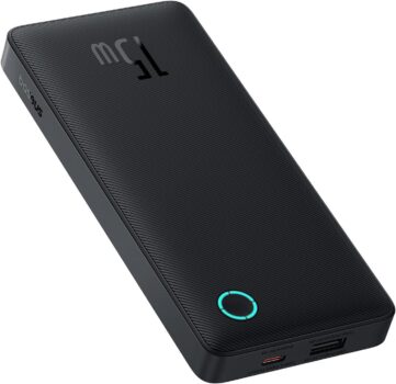 B0CXN4V9KH-Baseus Power Bank Digital Display Carregamento Rápido 15W Preto