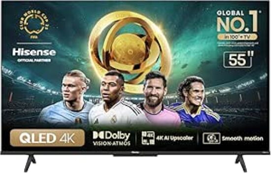 B0CZTYM1KQ-Hisense 55Q6N Smart TV 55" QLED 4K UHD Google TV