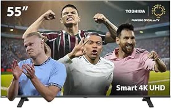 B0D2FTWKBS-Smart TV 55" 4K Dolby Audio Toshiba Vidaa