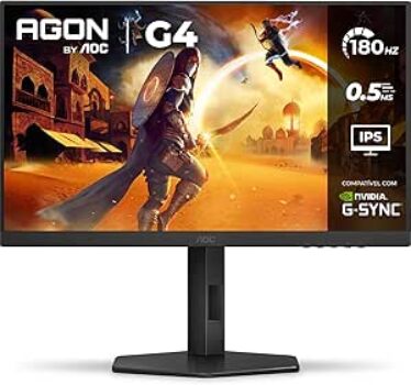 B0DLPF751L-Aoc Monitor Gamer G4 27” 180Hz 27G4/P 05Ms Ips Com Ajuste De Altura