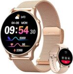 B0DLWLMG2H-Smartwatch Feminino 1.32" Full Touch IP68 Ligações Bluetooth 100+ Modos Espor...