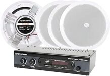 B0F49KJRJH-Hayonik Kit Som Ambiente Amplificador 400 Od 4 Arandelas Cs-630