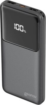 B0F6B226NK-Power Bank Geonav 10.000mAh 18W QC USB-C