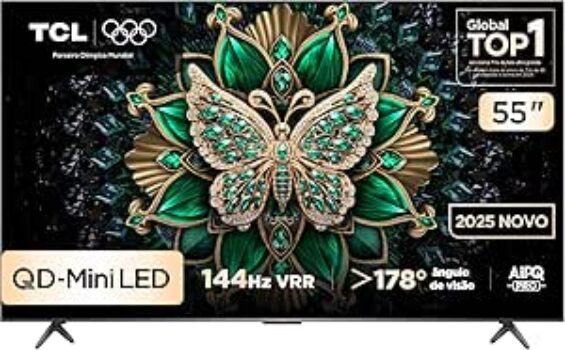 B0F7JZMVKF-Tcl Smart TV 55" QLED Mini LED 4K 144Hz Google TV C6K