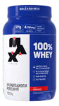 MLB12982625-Suplemento 100% Whey Max Titanium 900g sabor morango