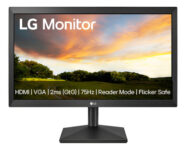 MLB15121865-Monitor PC LG 20MK400H-B LED 19.5" HD HDMI VGA 75Hz