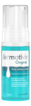 MLB18406975-Dermotivin Espuma Limpeza Facial Original 130mL